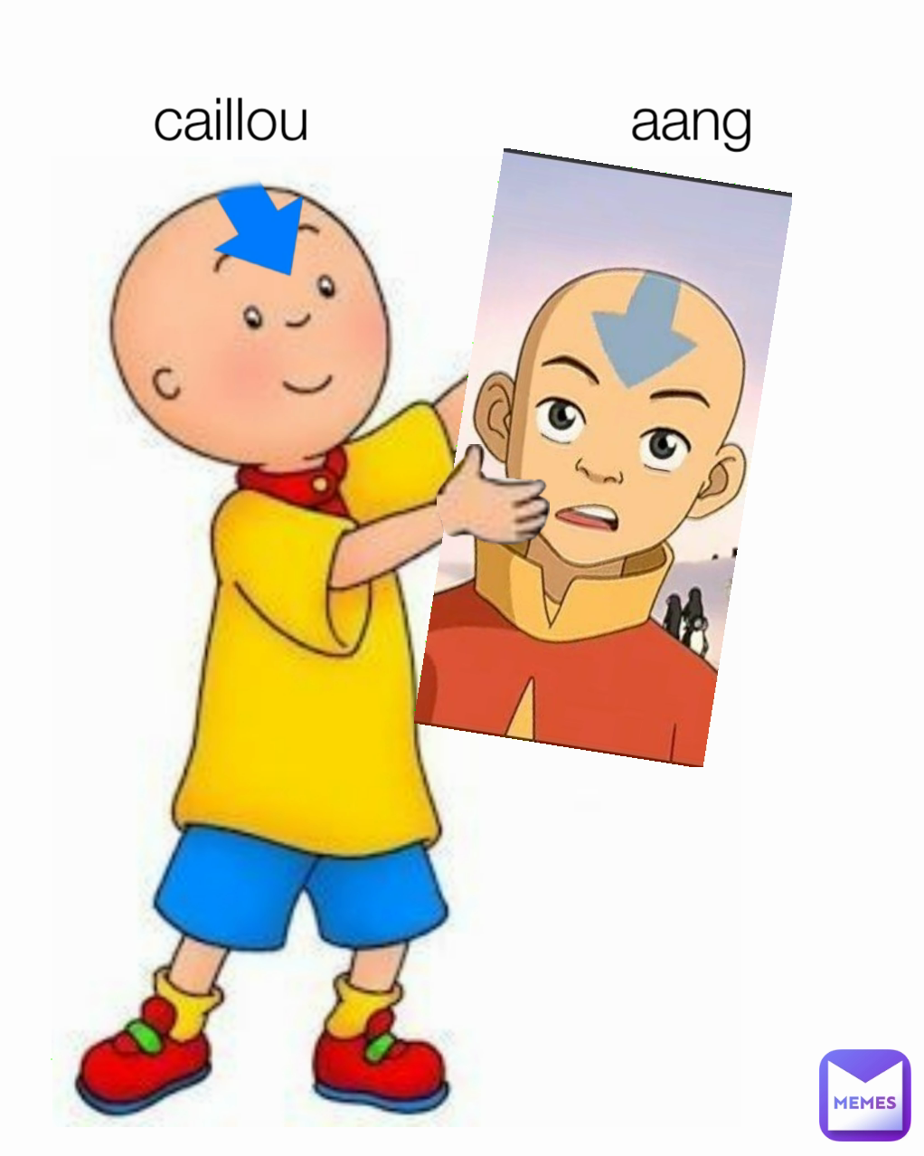 caillou aang