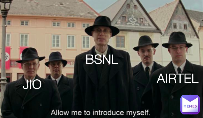 BSNL JIO AIRTEL
