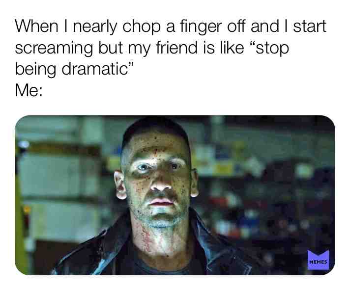 meme #bleeding #cutting #fakefriend #dramatic #scream #saco