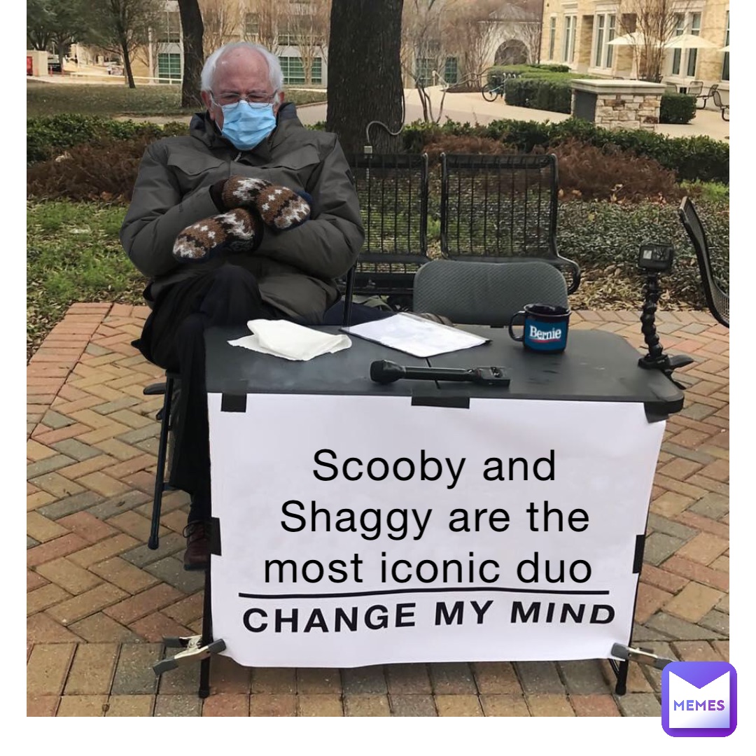 Scooby and Shaggy are the most iconic duo