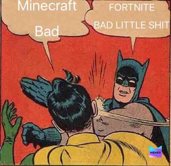 Good Batman Good Batman.... #fortnitebad #minecraftcaveupdate