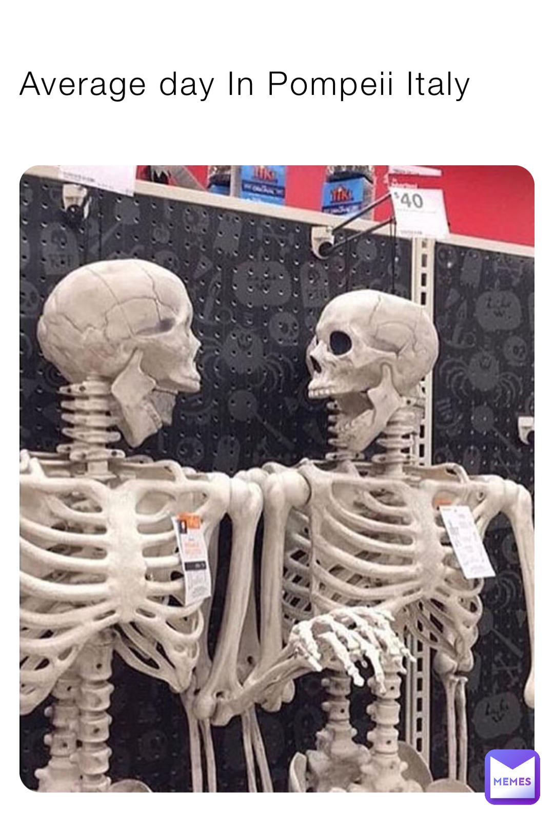 Average day In Pompeii Italy