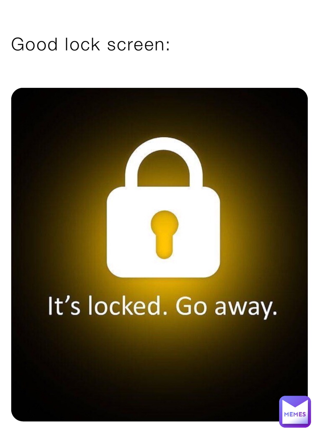 Good lock screen: