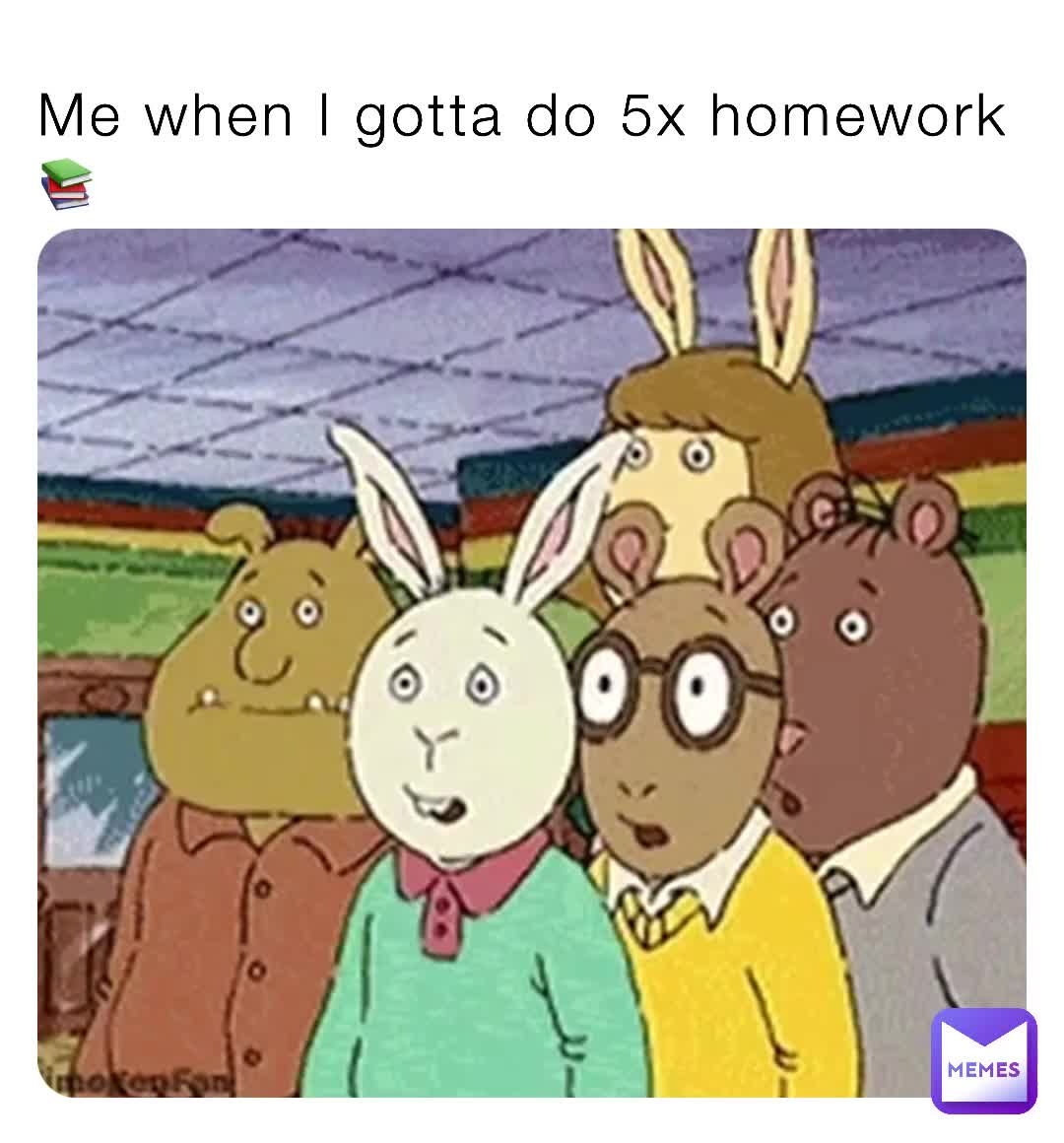 I scream even if it’s 1 peace on homework