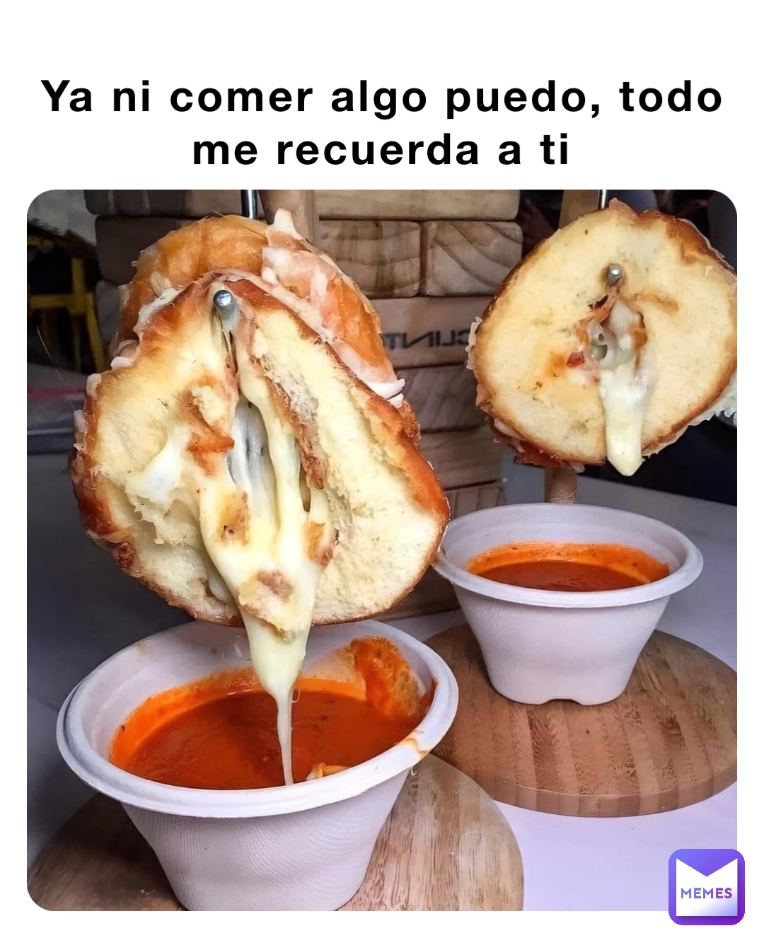 Ya ni comer algo puedo, todo me recuerda a ti