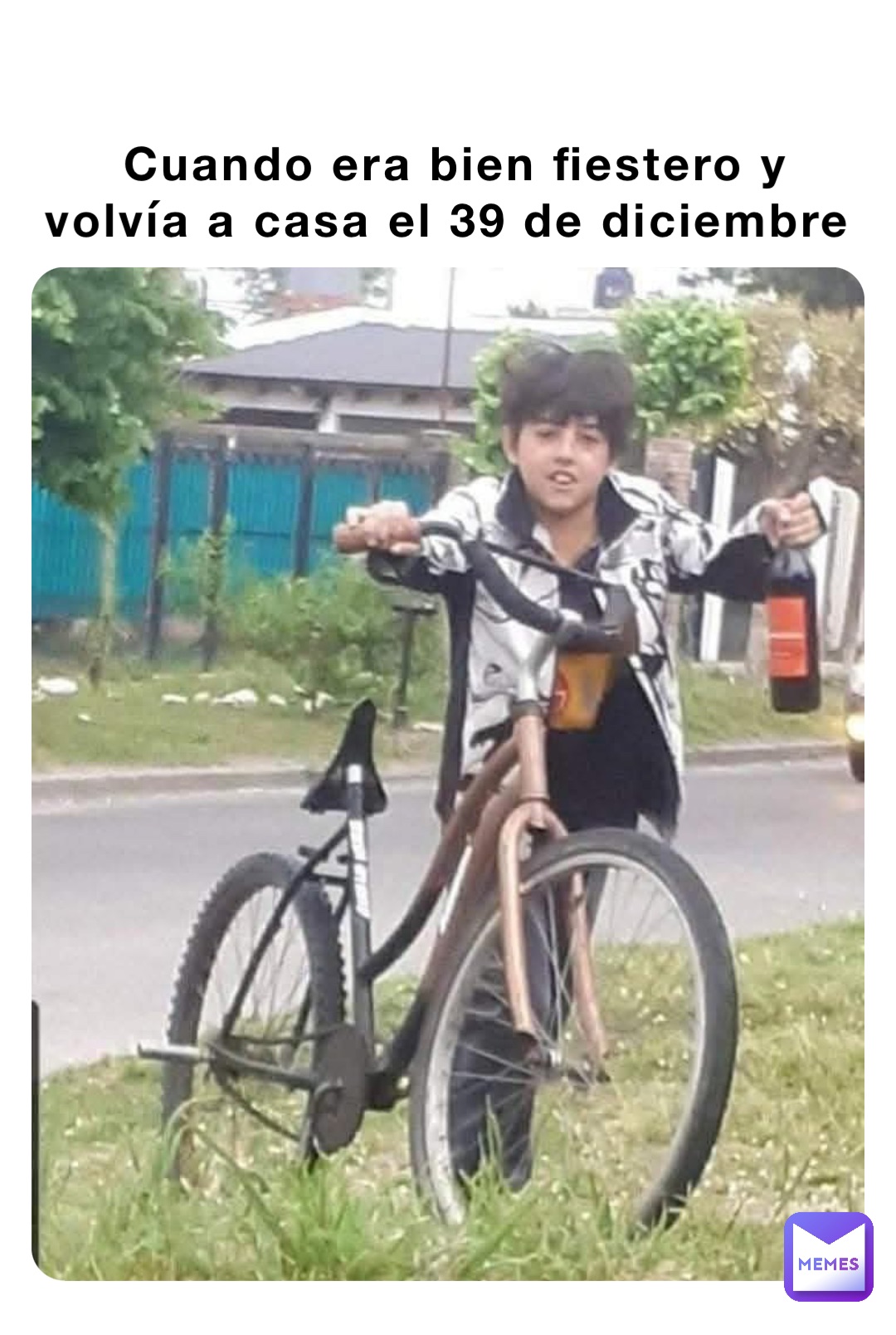 Cuando era bien fiestero y volvía a casa el 39 de diciembre