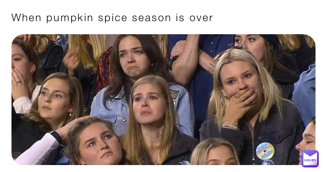 When pumpkin spice season is over