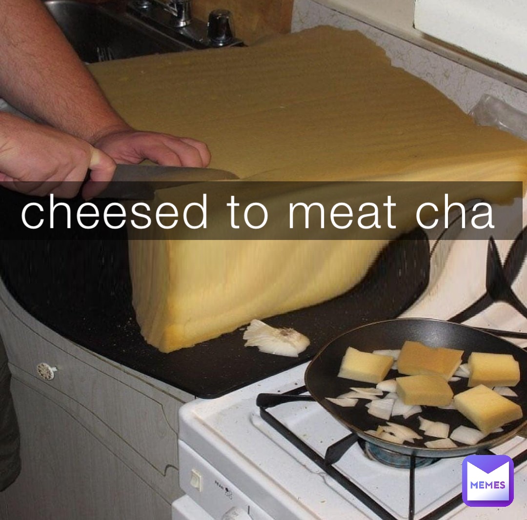 Cheesed to meat cha