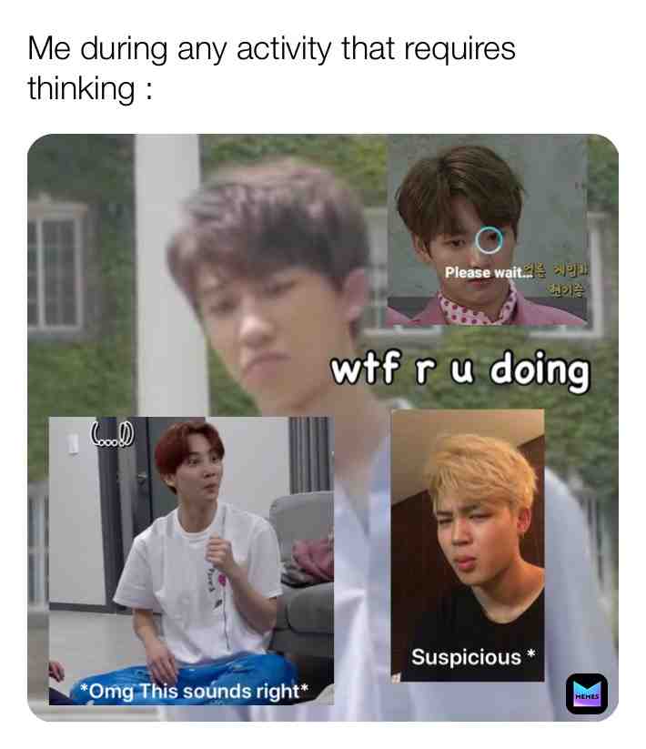 Pls follow and check out my other posts โ๏ธ #meme #comedy #Jungkook #JeonJungkook #ParkJimin #Jimin #Kpop #Funny #Relatable