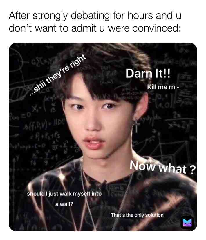 Istg ๐คฃ sorry - had to ๐ anyways donโt forget to check out my other memes #meme #funny #relatable #leefelix #Straykids #Felix #kpop #comedy