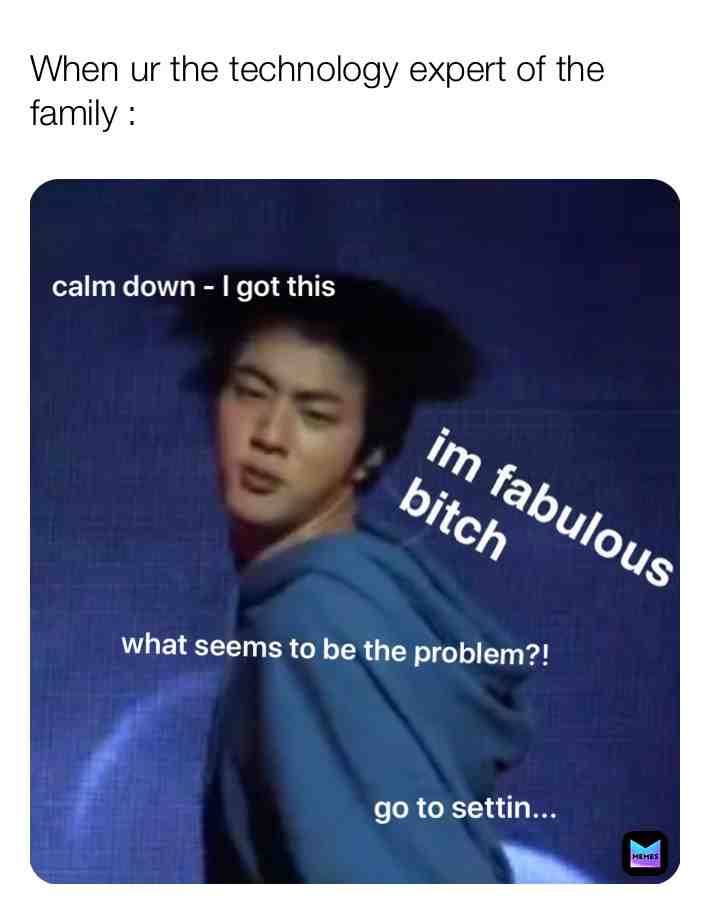 ๐คทโโ๏ธ u ?? #Funny #Comedy #relatable #KimSeokjin #Jin #BTS #Technology #meme