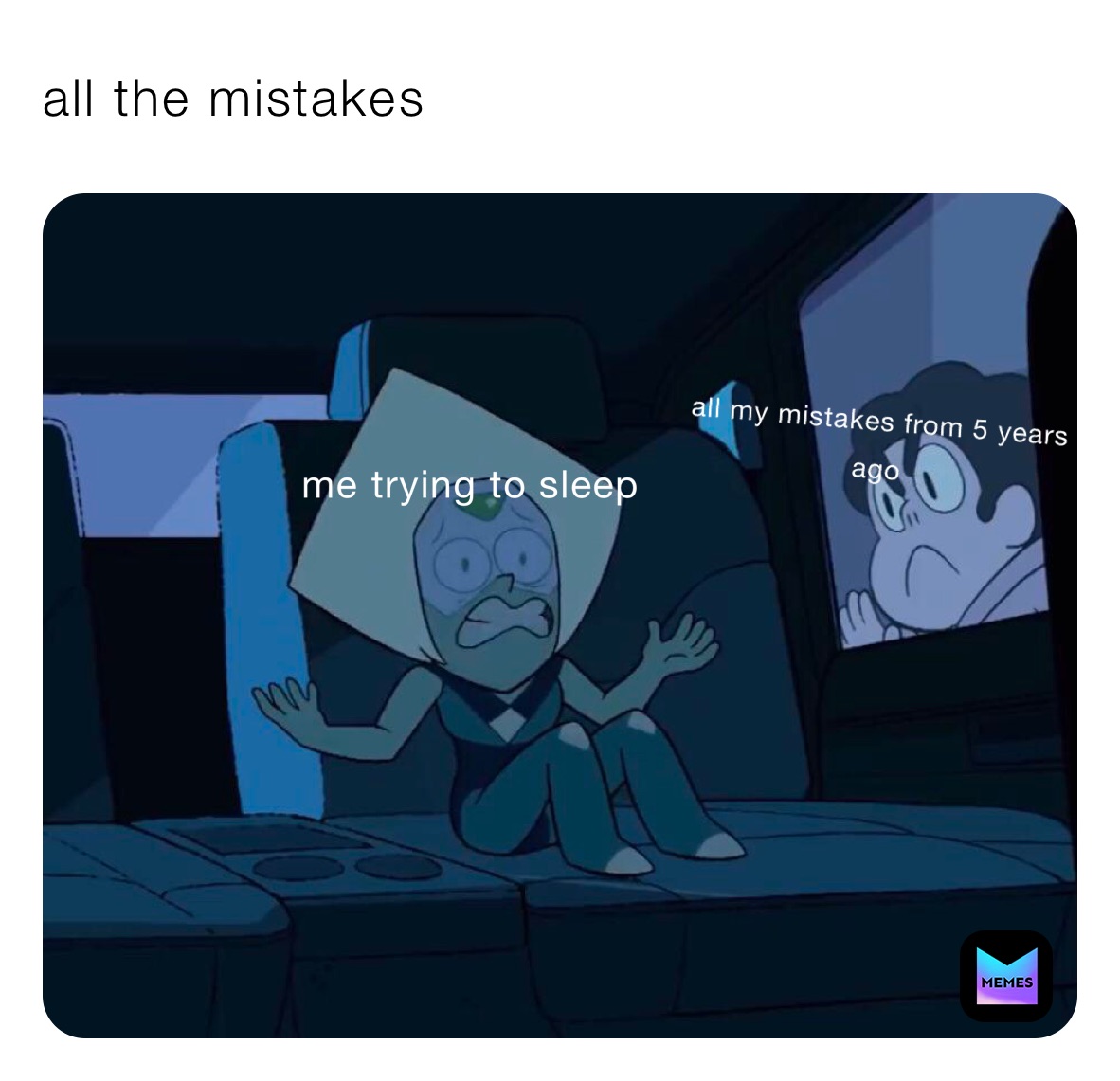 all the mistakes