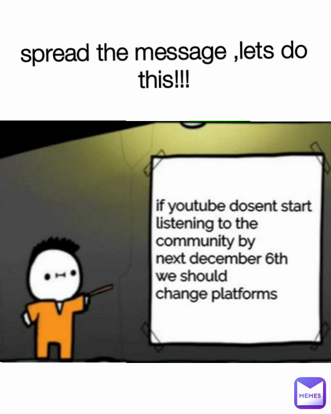 spread the message ,lets do this!!!