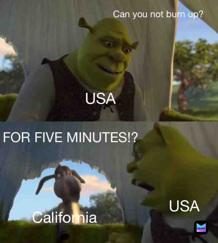 #problems #2020memes #2020 #wildfires #california #shrek #shrekmemes