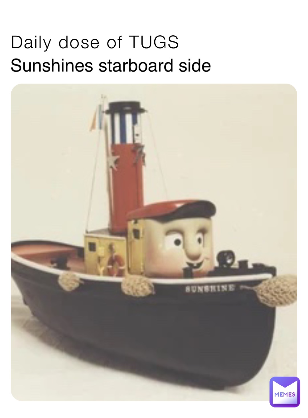 Daily dose of TUGS Sunshines starboard side
