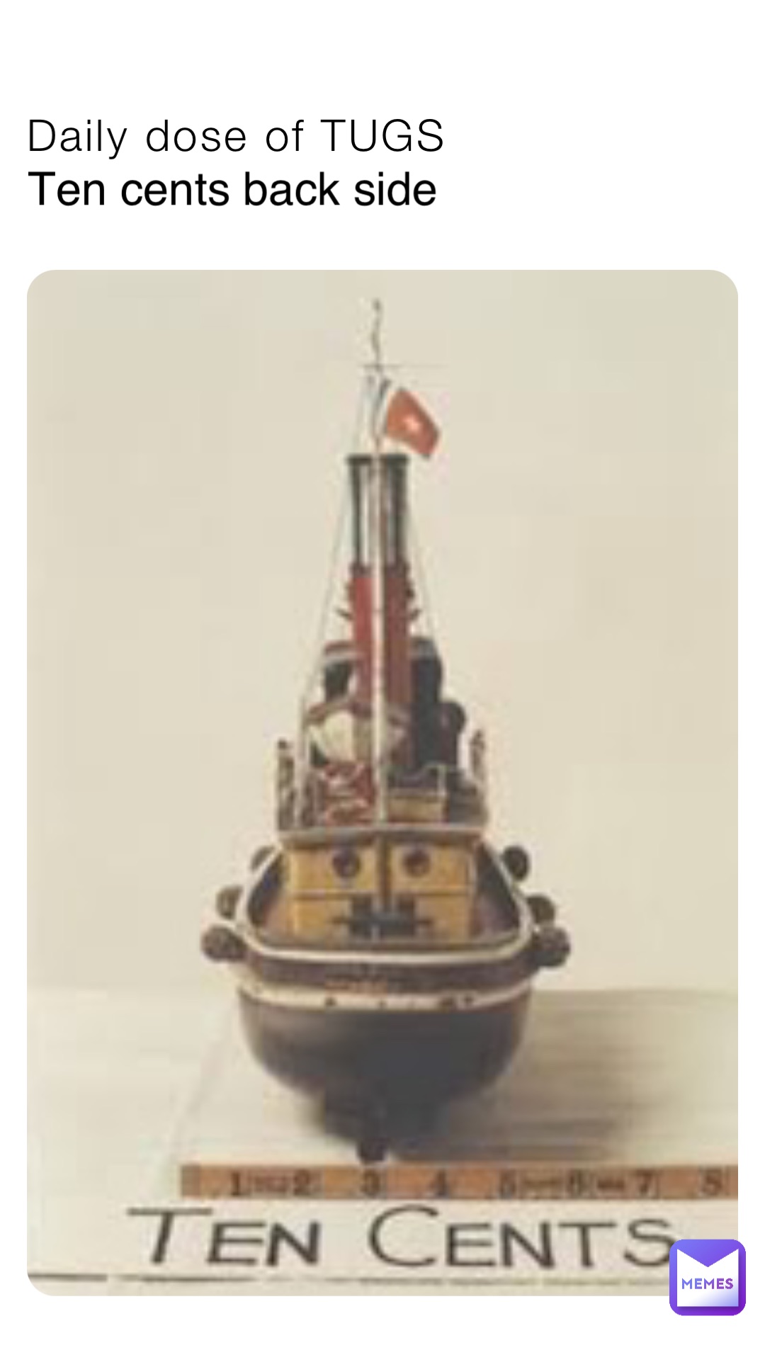 Daily dose of TUGS Ten cents back side