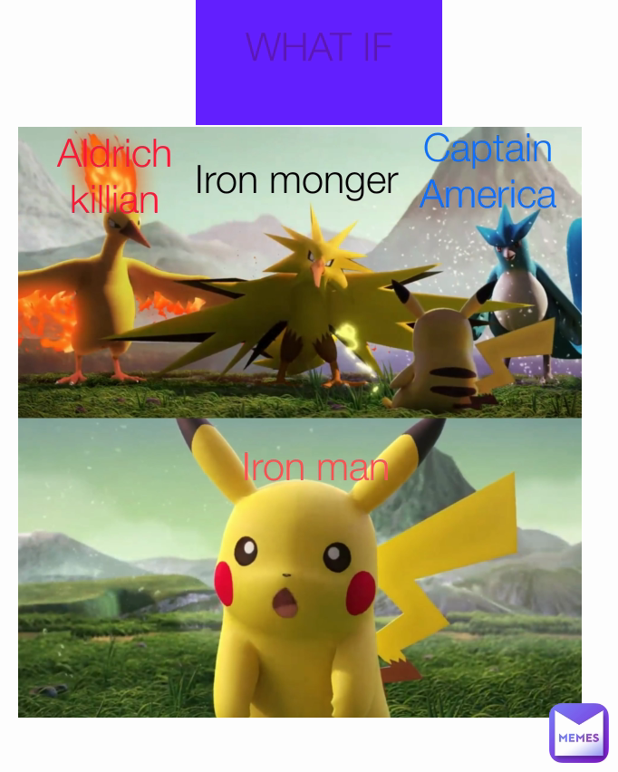 Captain America Iron monger Aldrich killian Iron man WHAT IF