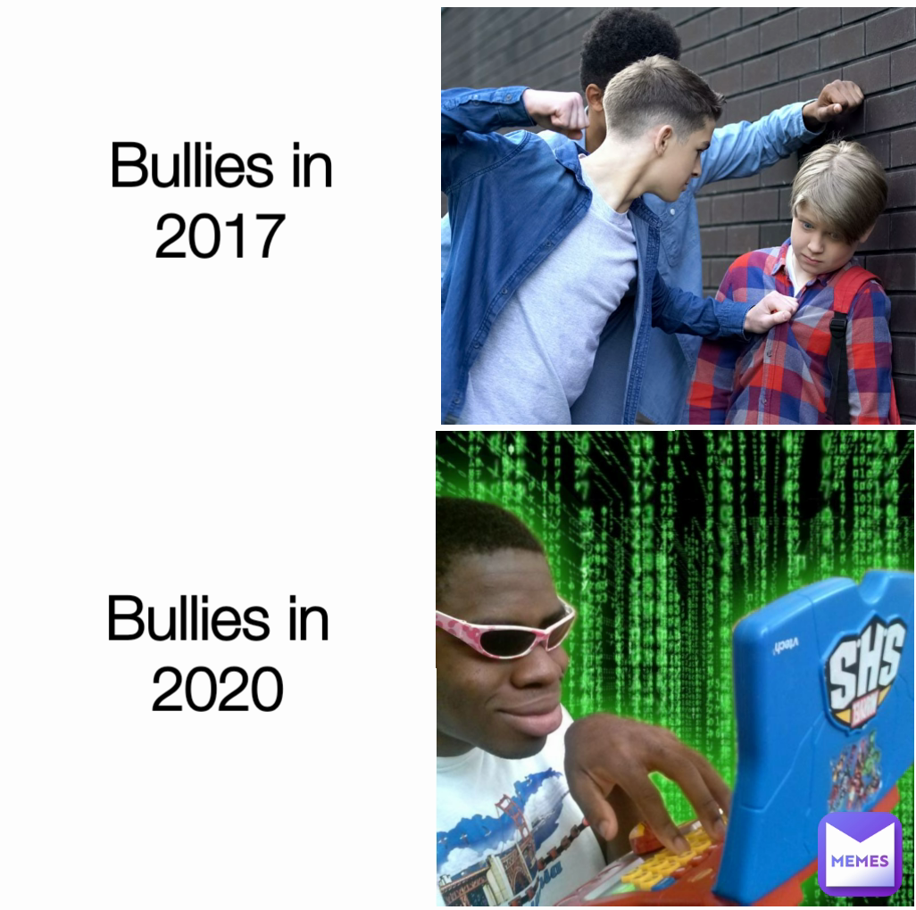 Bullies in 2017 Bullies in 2020