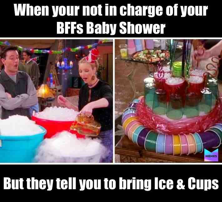#BFF #BabyShower #PartyPlanning #IceandCups #Friends #Decorating