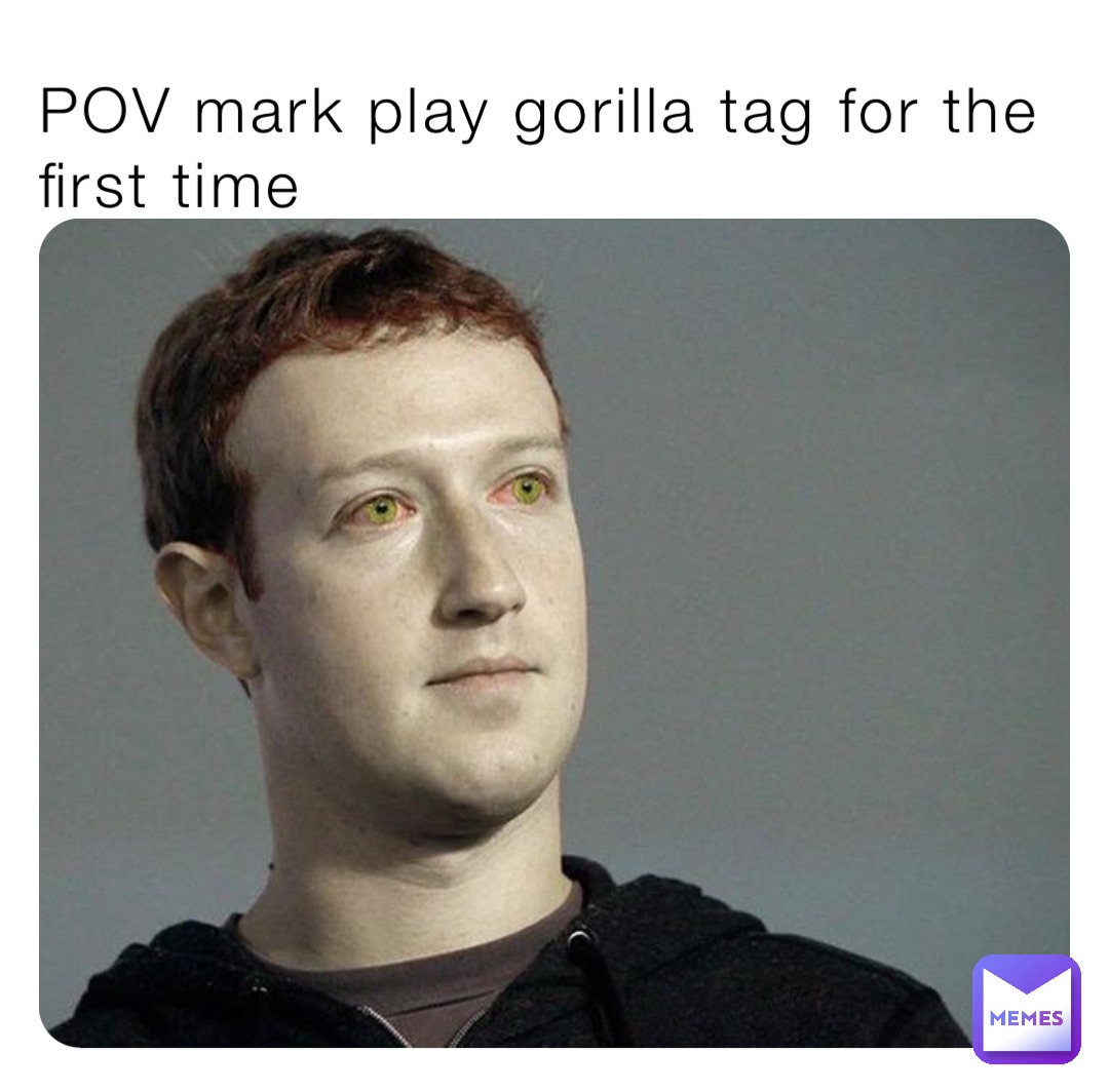 POV mark play gorilla tag for the first time