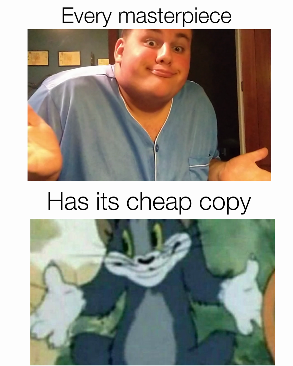 Every Masterpiece Has Its Cheap Copy Mrsnuffles Memes