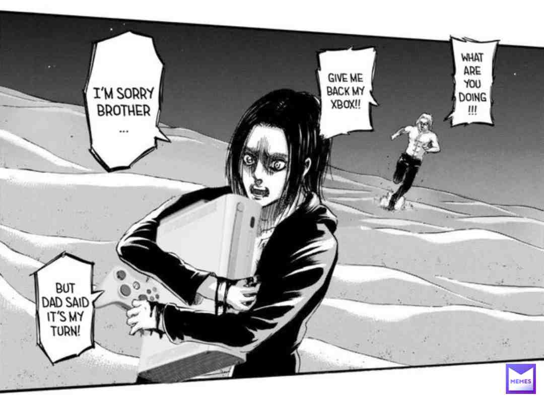 for non-manga readers
READ FROM RIGHT TO LEFT #zekejaeger #erenjeager #attackontitan