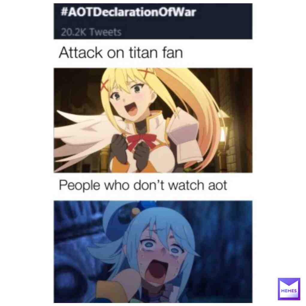 decloration of war was a good chapter/ episode #aotmemes