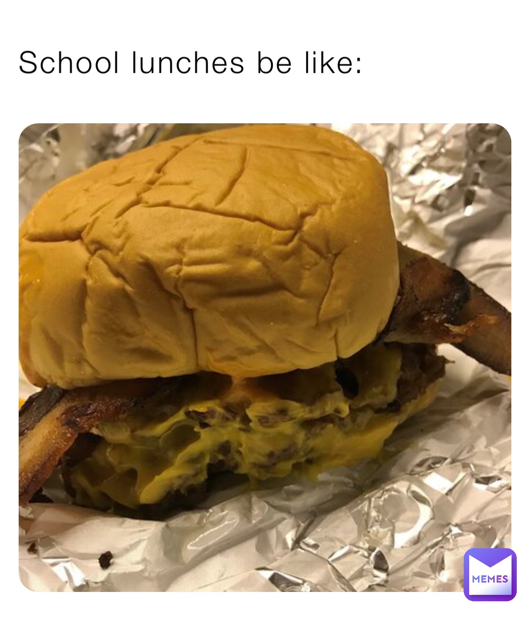 School lunches be like: