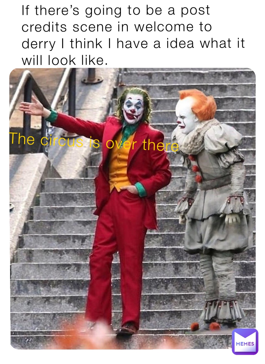 The circus is over there If there’s going to be a post credits scene in welcome to derry I think I have a idea what it will look like.