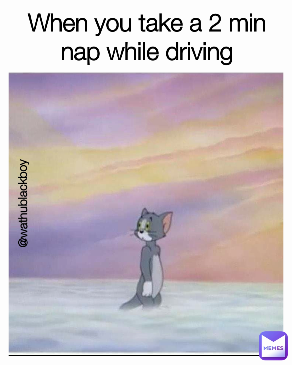 @wathublackboy When you take a 2 min nap while driving