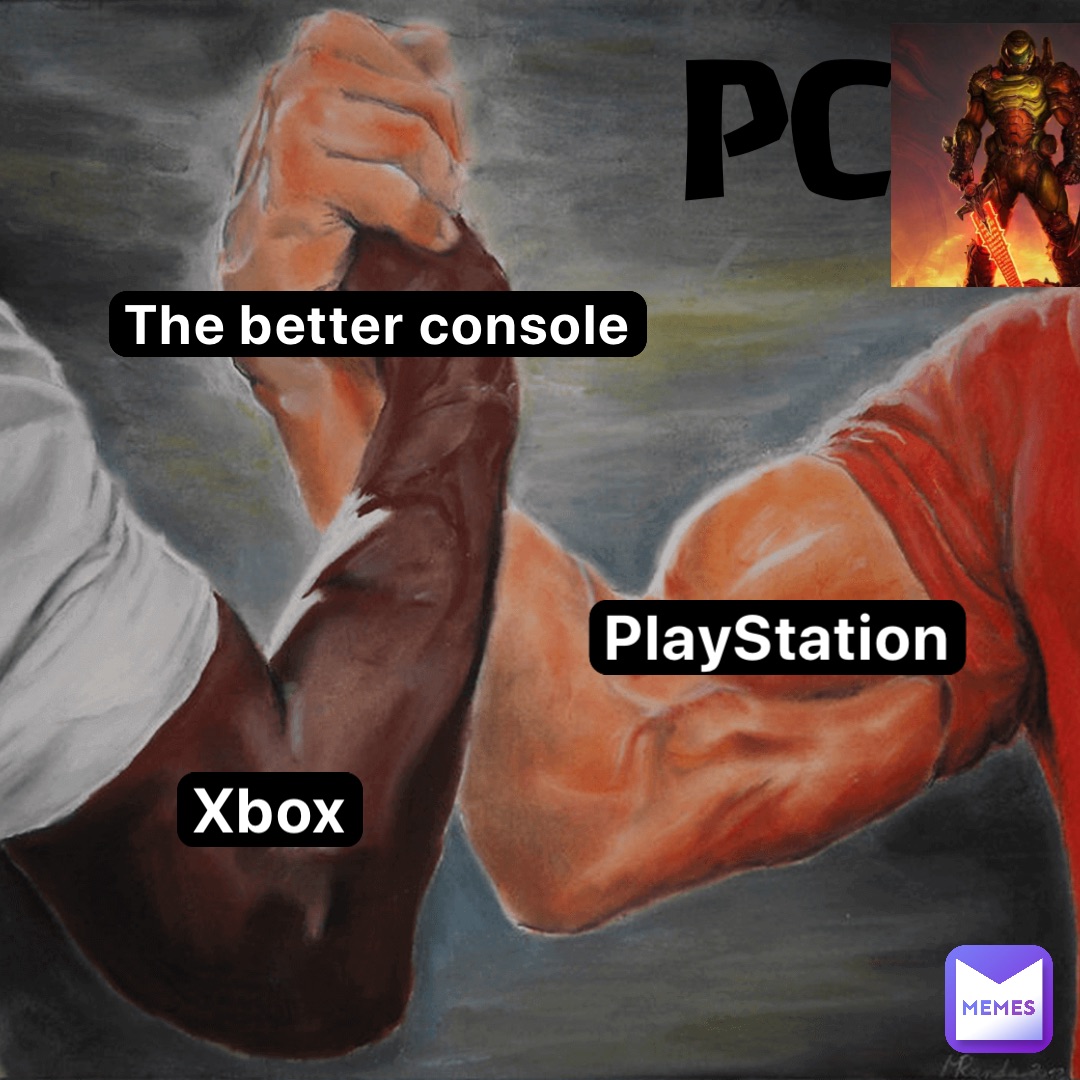 The better console PlayStation Xbox PC