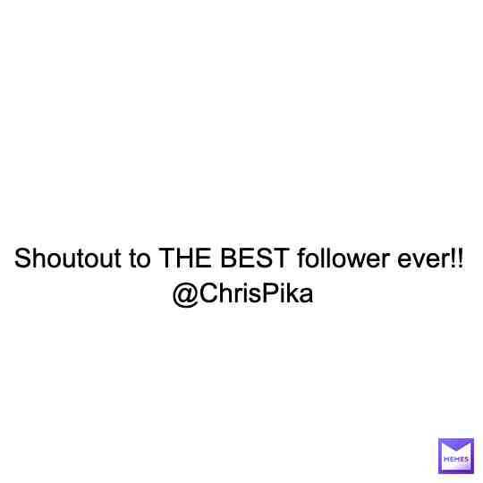 SHOUTOUT!!!!!