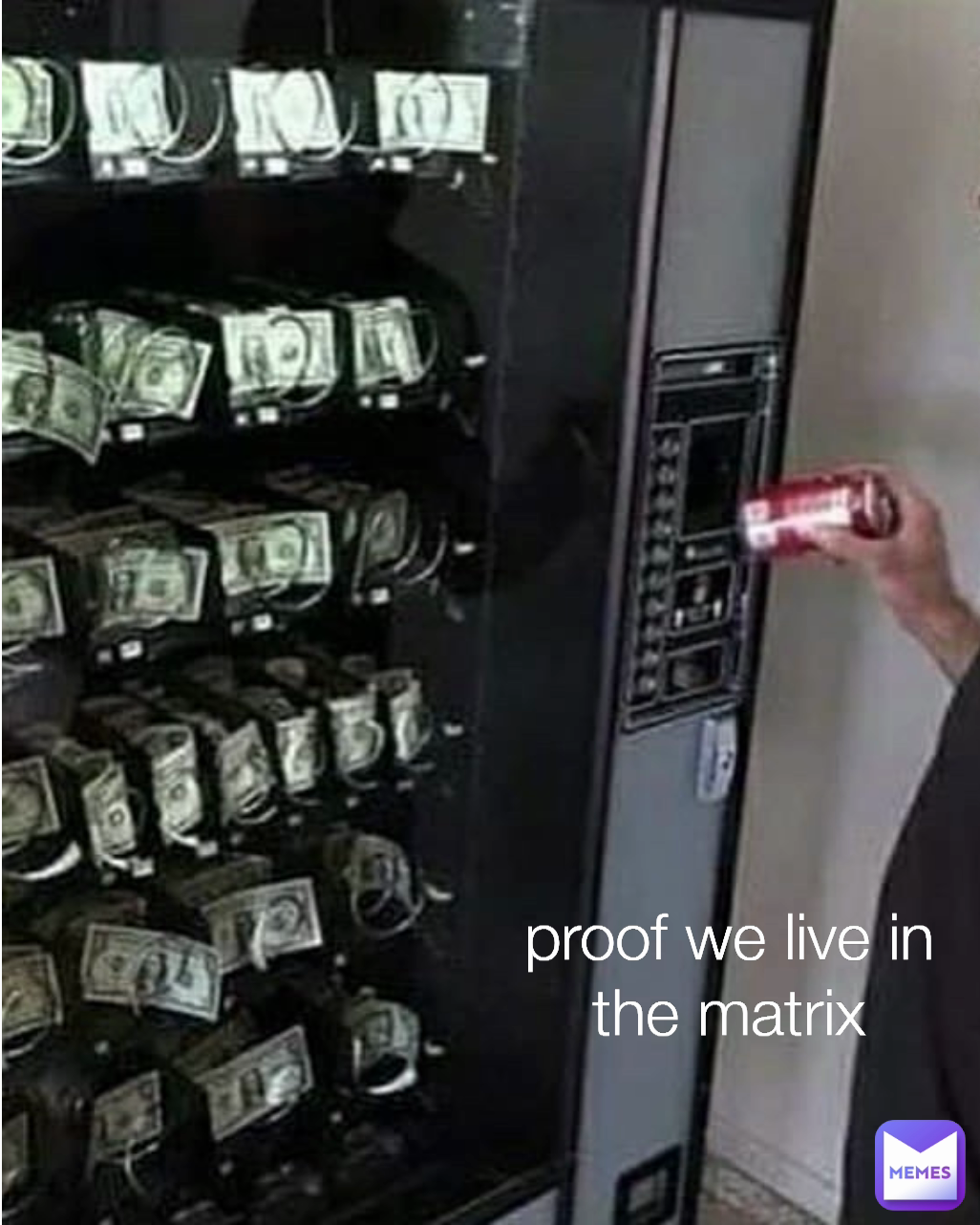 proof we live in the matrix