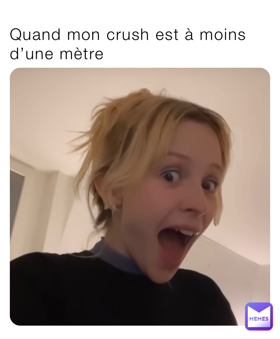 Quand mon crush est à moins d’une mètre