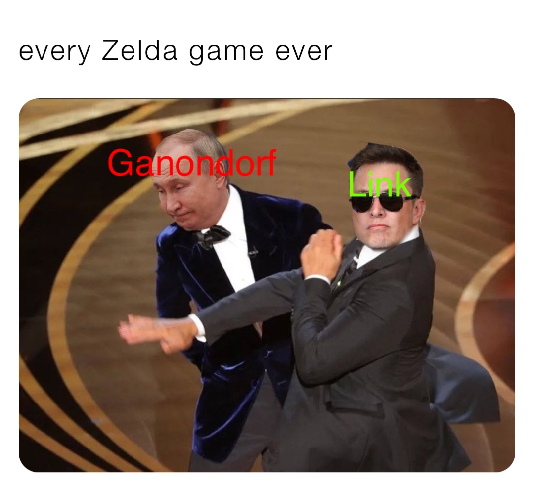 every Zelda game ever Link Ganondorf