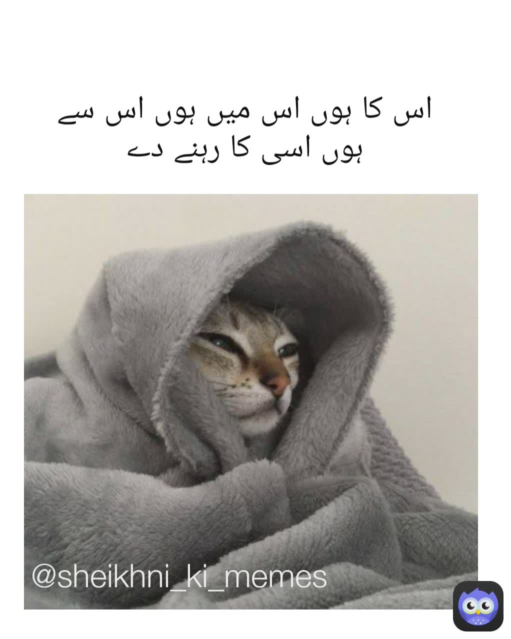 @sheikhni_ki_memes  اس کا ہوں اس میں ہوں اس سے ہوں اسی کا رہنے دے