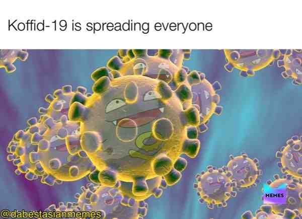 #pokemon #koffing #corona #coronavirus #covid19 #virus #memes #meme #dailymemes #memesdaily #funny #lol #jokes #laugh