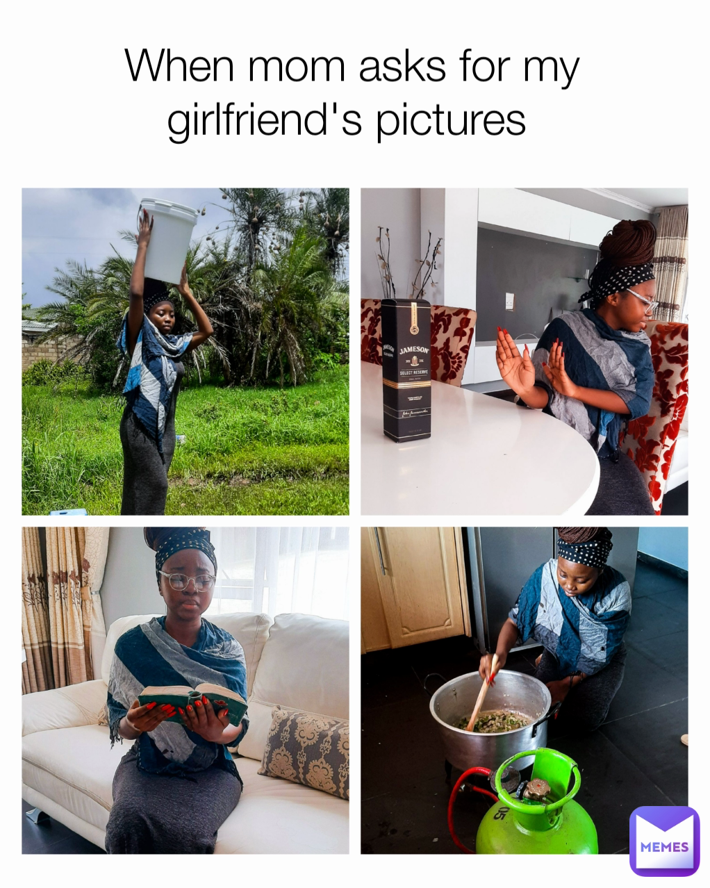 When mom asks for my girlfriend's pictures 