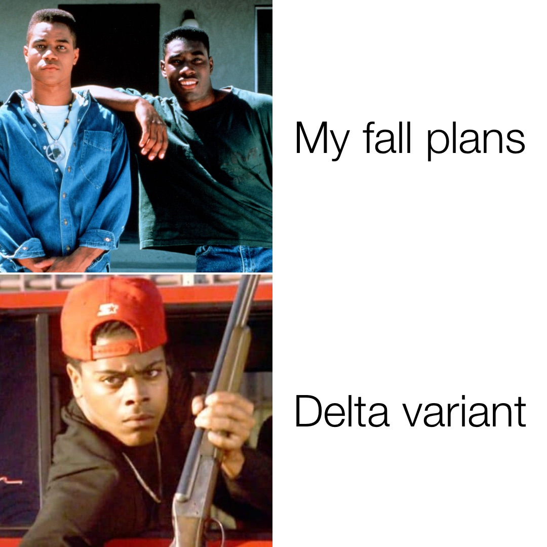 My fall plans Delta variant