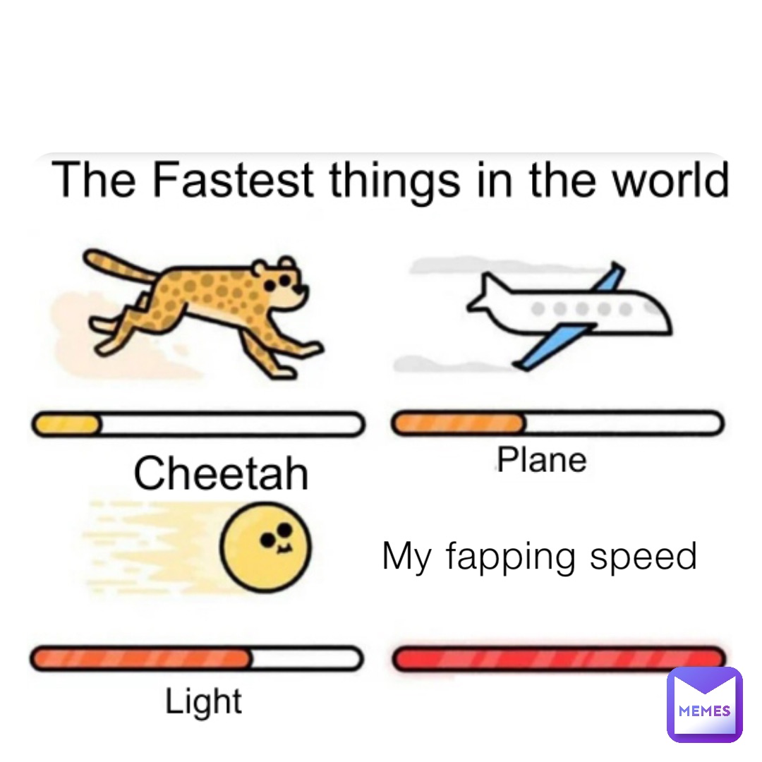 My fapping speed