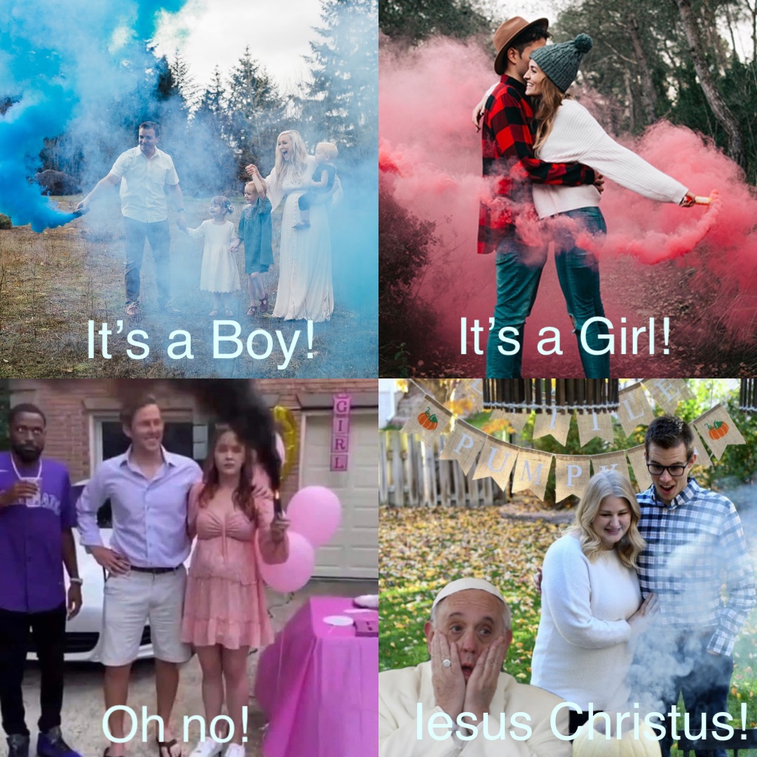 Double tap to edit Double tap to edit It’s a Boy! It’s a Girl! Oh no! Iesus Christus!