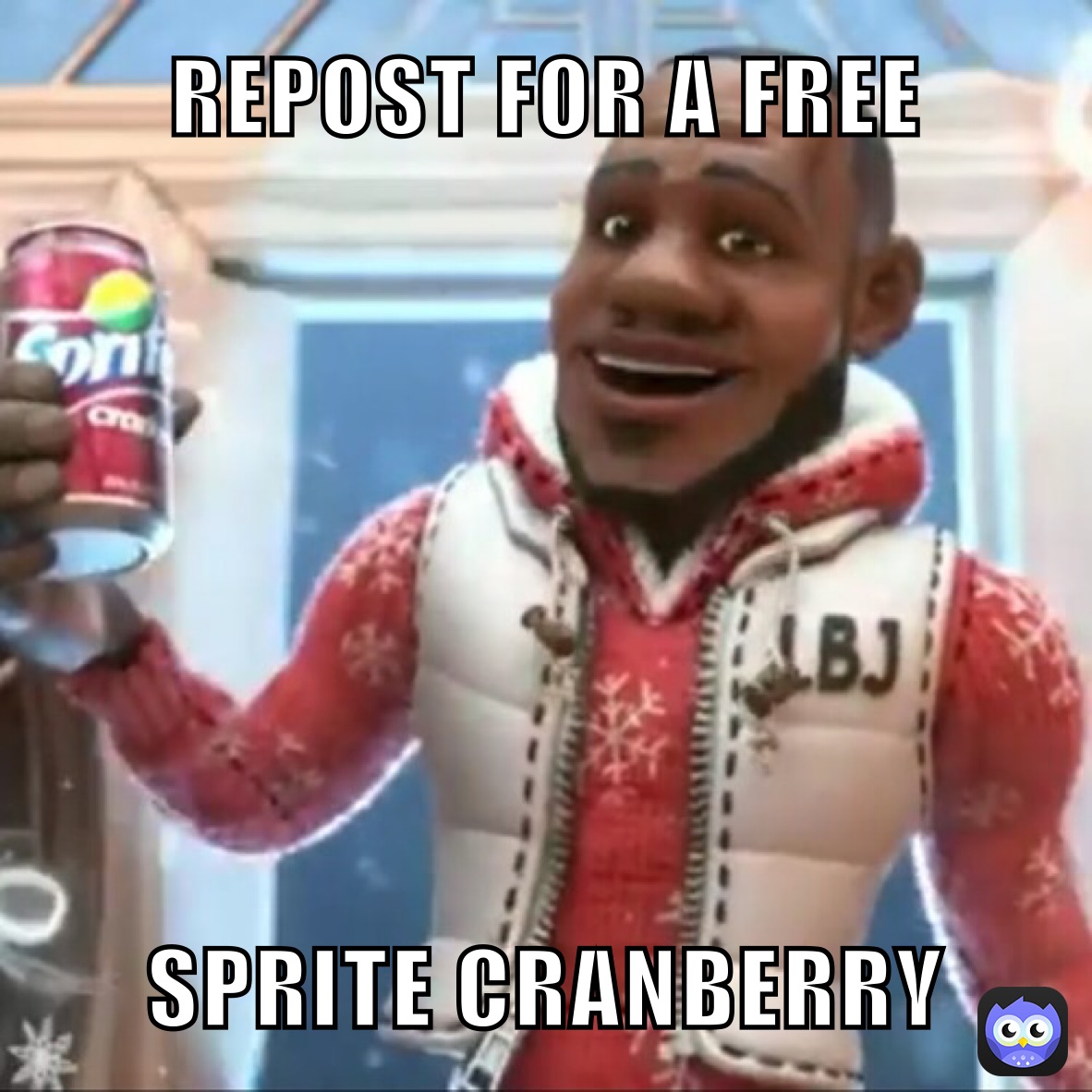 REPOST FOR A FREE SPRITE CRANBERRY