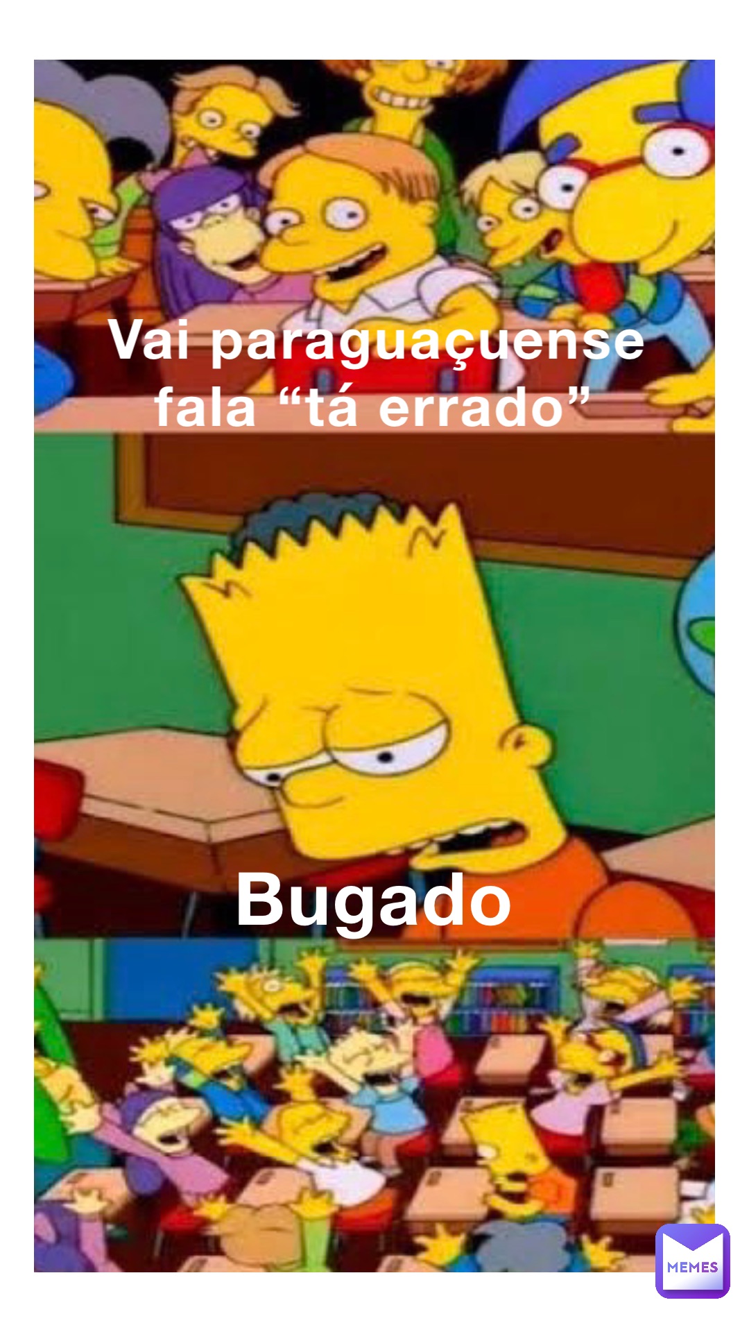 Vai paraguaçuense fala “tá errado” Bugado