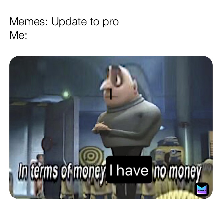 Poor Meme