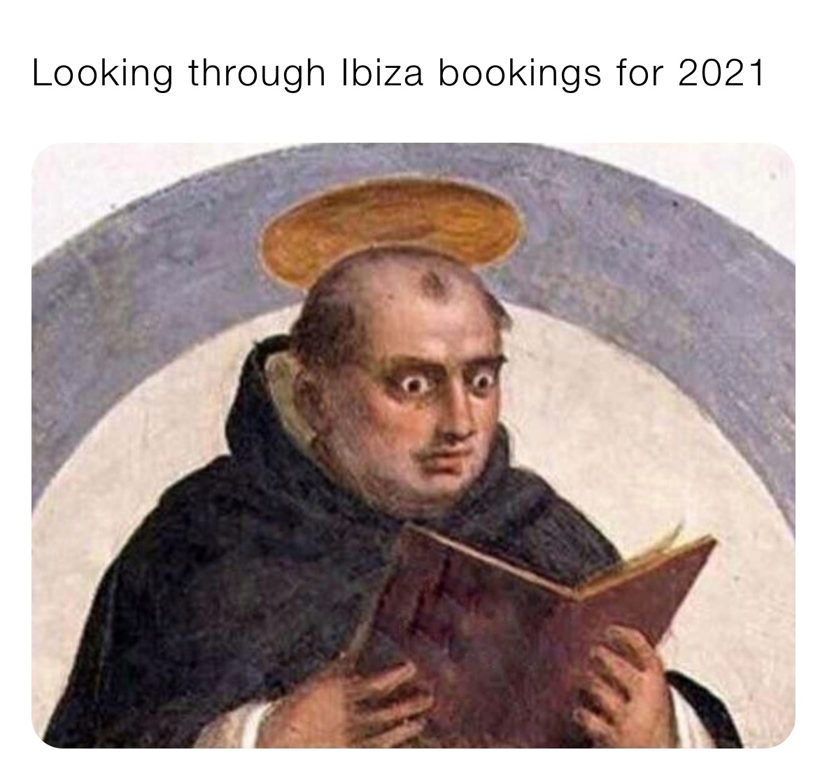 Looking through Ibiza bookings for 2021