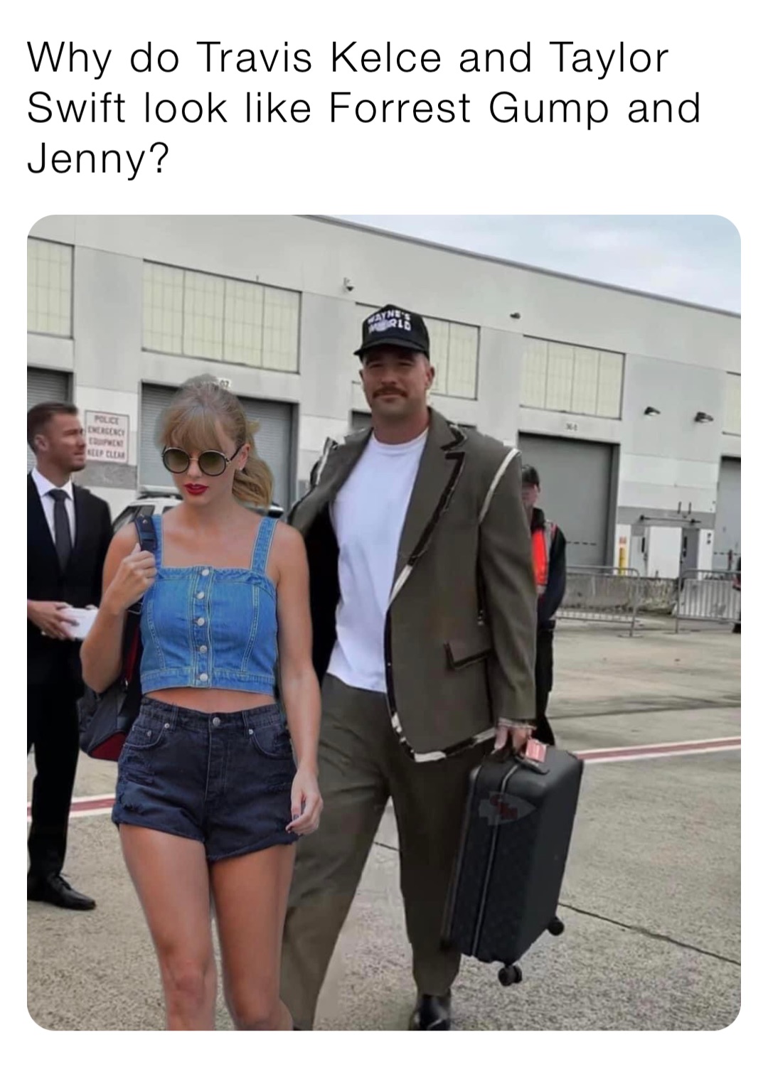 Why Do Travis Kelce And Taylor Swift Look Like Forrest Gump And Jenny