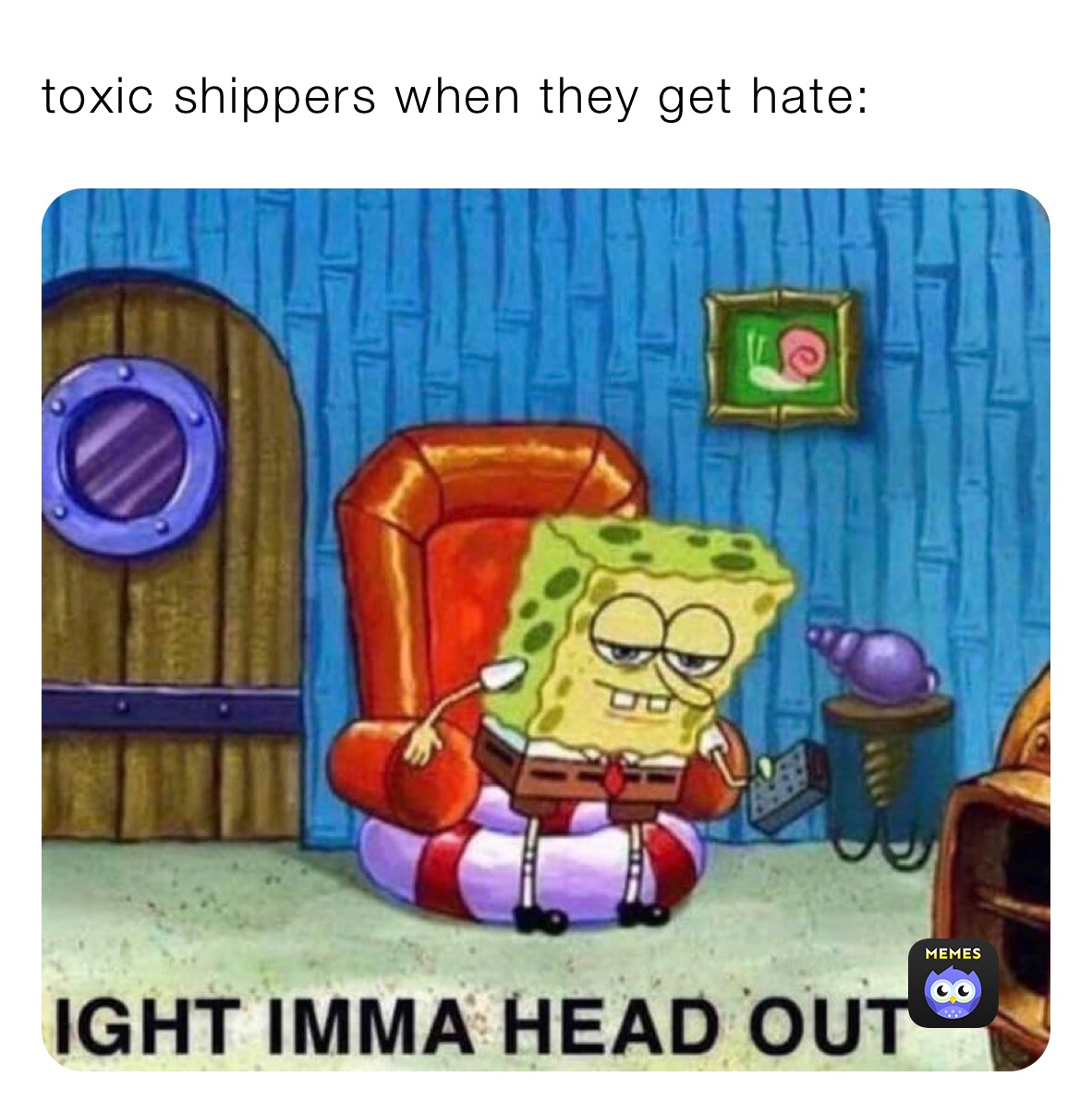 toxic shippers when they get hate: 
