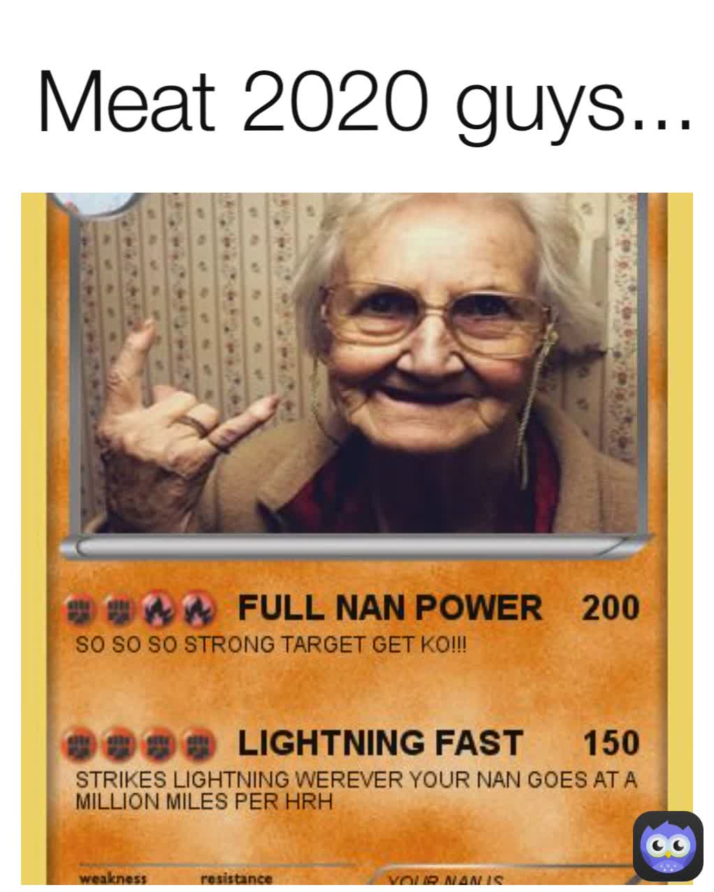 Meat 2020 guys... 