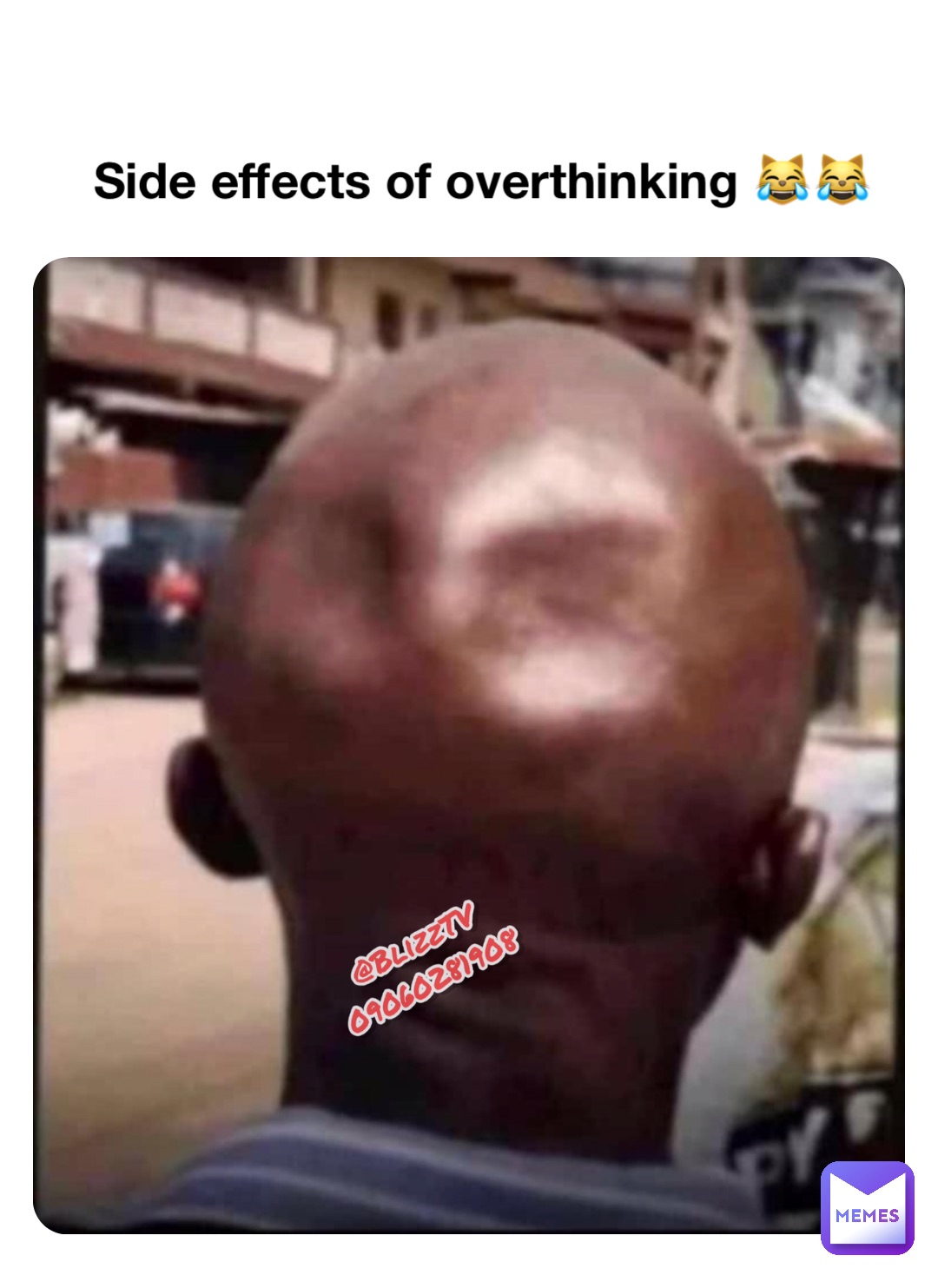 Side effects of overthinking 😹😹