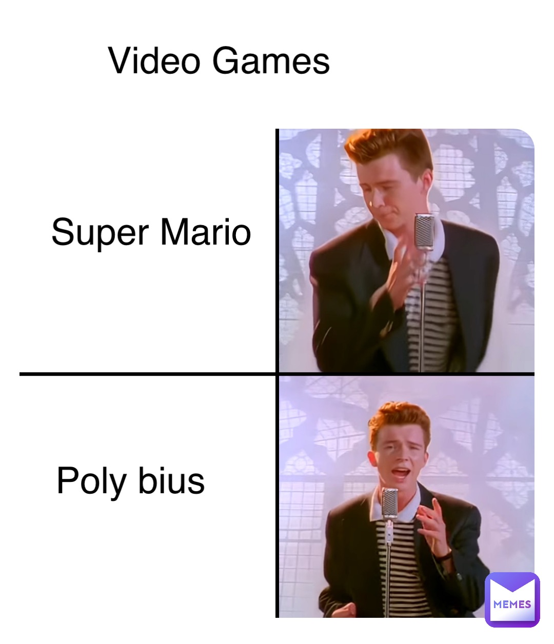 Double tap to edit Video Games Super Mario Poly bius